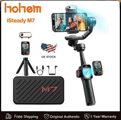hohem iSteady M7 AI Tracking 3-Axis Smartphone Gimbal with full light  for Vlog