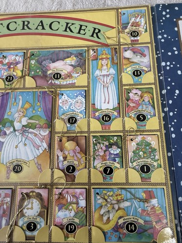 Nussknacker Geschichtenbuch Set Adventskalender Baumschmuck komplett 1993 Vintage - Bild 7 von 17