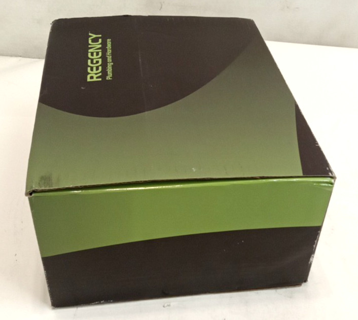 Regency 600FMS86 Wall-Mount 8" Center Mop Sink Faucet 6-1/2" Nozzle w/ Pail Hook