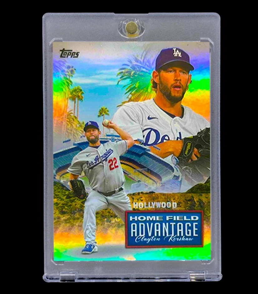 CLAYTON KERSHAW CASE HIT ULTRA RARE SSP INSERT RAINBOW FOIL Non Auto - DODGERS - Image 2 of 4