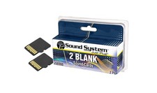Woodland Scenics JS6906 Sound System Just Plug Blank Sound Cards 2Pcs