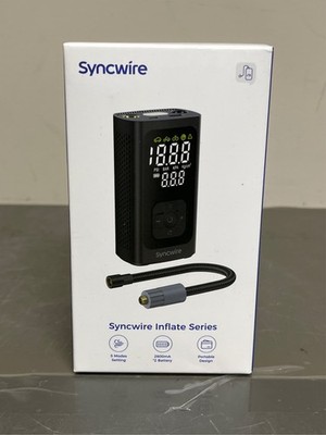 Syncwire Tire Inflator Portable Air Compressor - 150PSI 2X Faster Inflation Sm 1