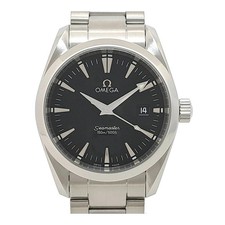 OMEGA 2518.50 Black Case Size 36mm Wrist Size 17.5cm Men's Used Watch #10126