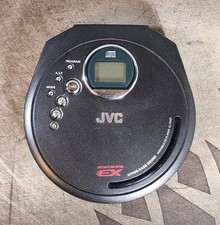 JVC XL-PG37 BK Portable Personal CD Player Anti-Shock Protection - Tested Works