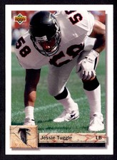 1992 Upper Deck Jessie Tuggle Atlanta Falcons #324