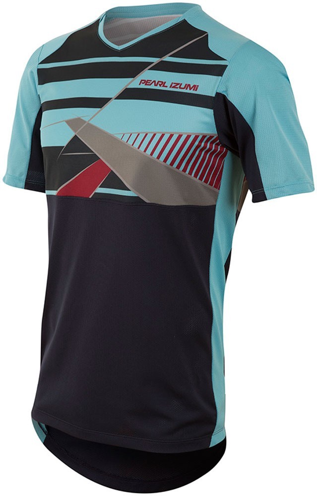 Pearl Izumi Launch Bike MTB Cycling Jersey ECLIPSE BLUE MIST Men's L Large 