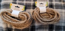 Floral Garden Decorative Nautical Rope Jute 13 FT LOT OF 2