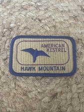 HAWK MOUNTAIN SANCTUARY RAPTOR BIRD CONSERVATION KEMPTON PA PATCH Rare Kestrel