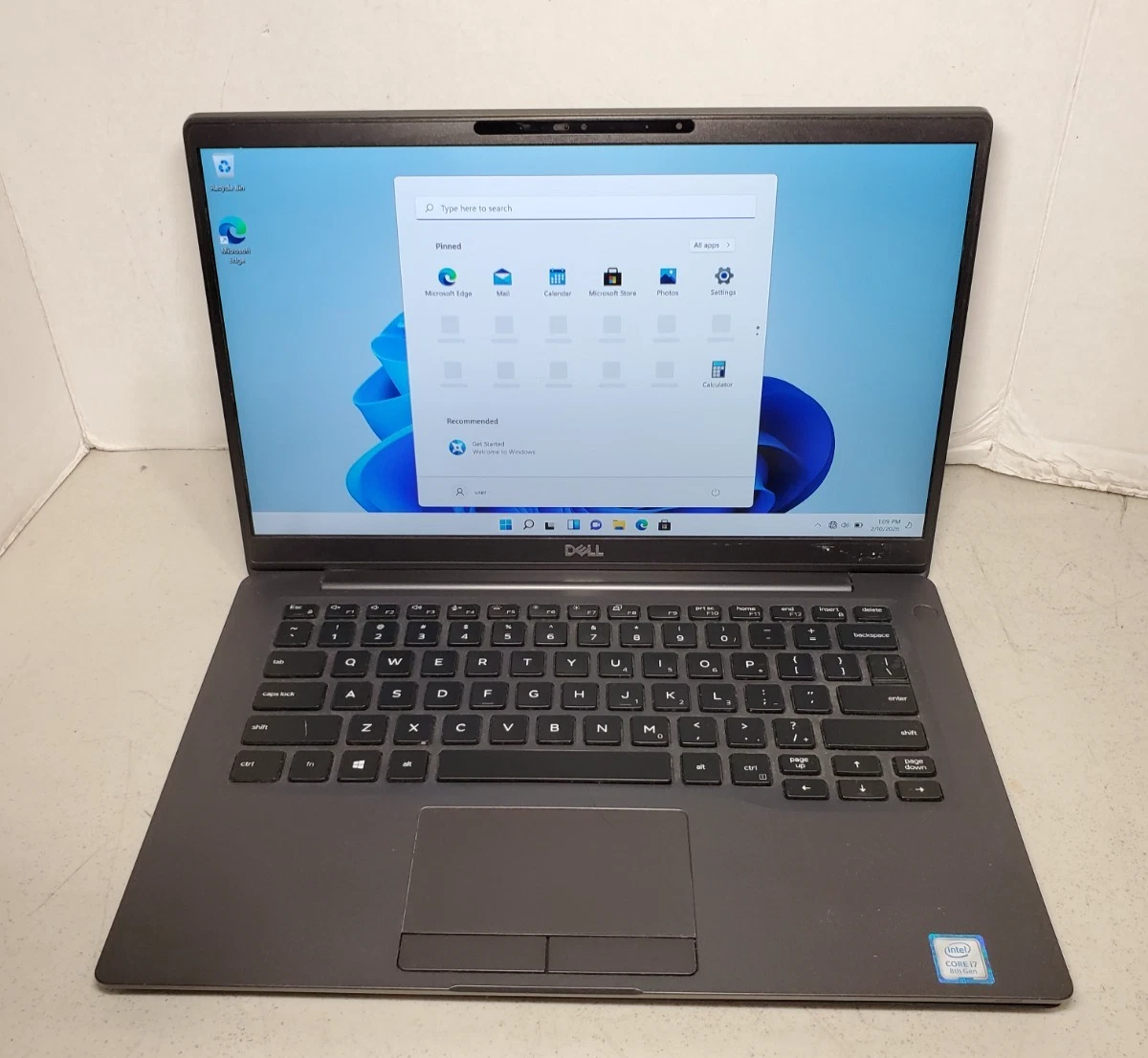 Dell Intel Core i7 8th Gen. PC Laptops & Netbooks 256 GB SSD