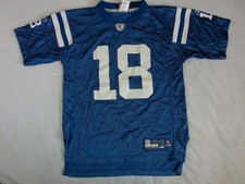 PEYTON MANNING Indianapolis Colts Jersey Youth Large 14-16 Football REBOOK NFL