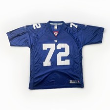 Osi Umenyiora Jersey #72 Men XL Blue New York Giants On Field Reebok