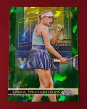2024 Topps Chrome Linda Fruhvirtova Green Refractor #68 001/125 First Print