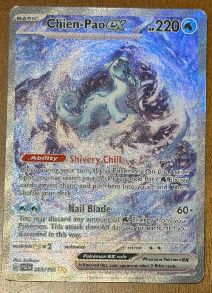 Chien-Pao ex 261/193 Sv02: Paldea Evolved Holo