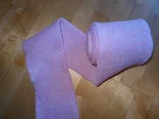 Filz, Filzband , Topfband, Deko, rosa mit weißen Punkten 3,5 m