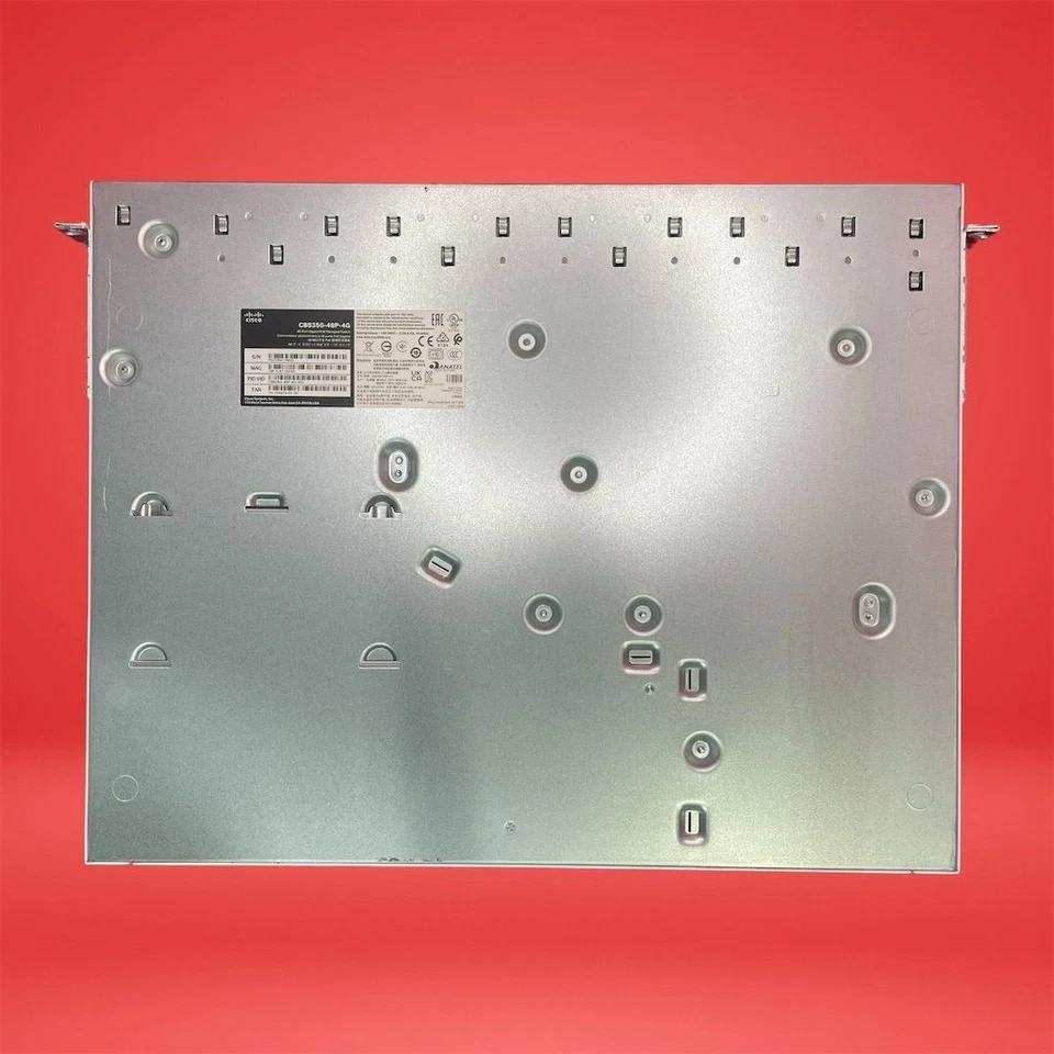 Cisco CBS350-48P-4G Rack Mountable 48-Port Gigabit Ethernet Network Switch - Image 2 of 4