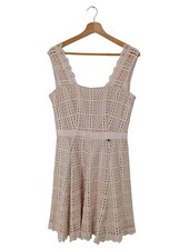 LIU JO Abito in pizzo Donna Abito Taglia IT 42 rosa antico elegante