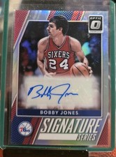 Bobby Jones 2017-18 Optic Signature Series Holo Auto