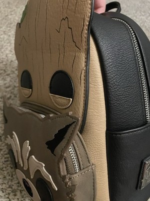POP! Loungefly Marvel Groot And Rocket Pop Mini Backpack Rare HTF Loungefly Pop By Marvel Groot And Rocket Mini Backpack main image 4