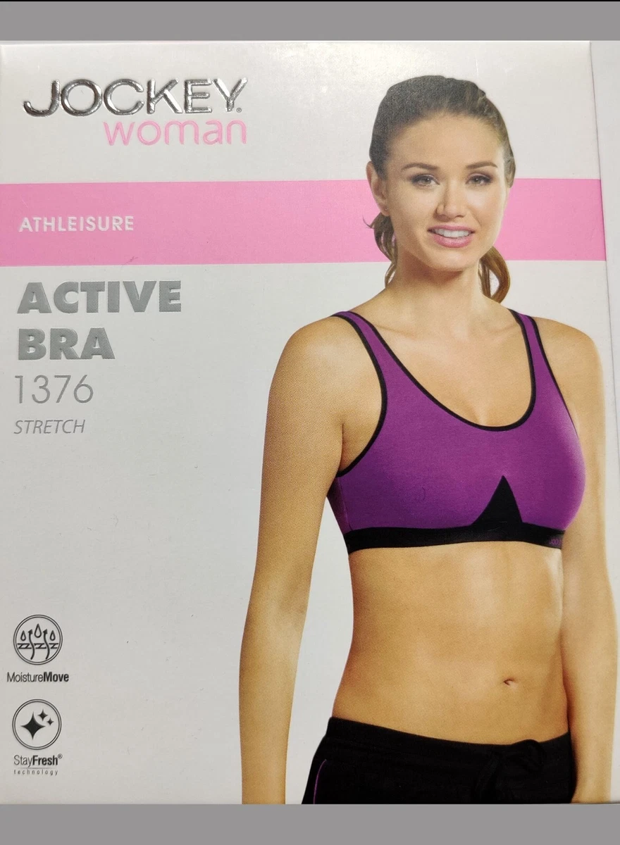 Jockey Low Impact Non-Padded U back Active Bra Style 1376 All Size & Color