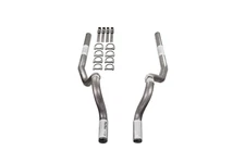 86-04 Ford Mustang 2.5" Dual Exhaust Kit No Muffler Rear Exit No Tip