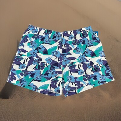 Columbia Sandy River II Printed Shorts - Purple Lotus, Pop Flora - Women s 2X