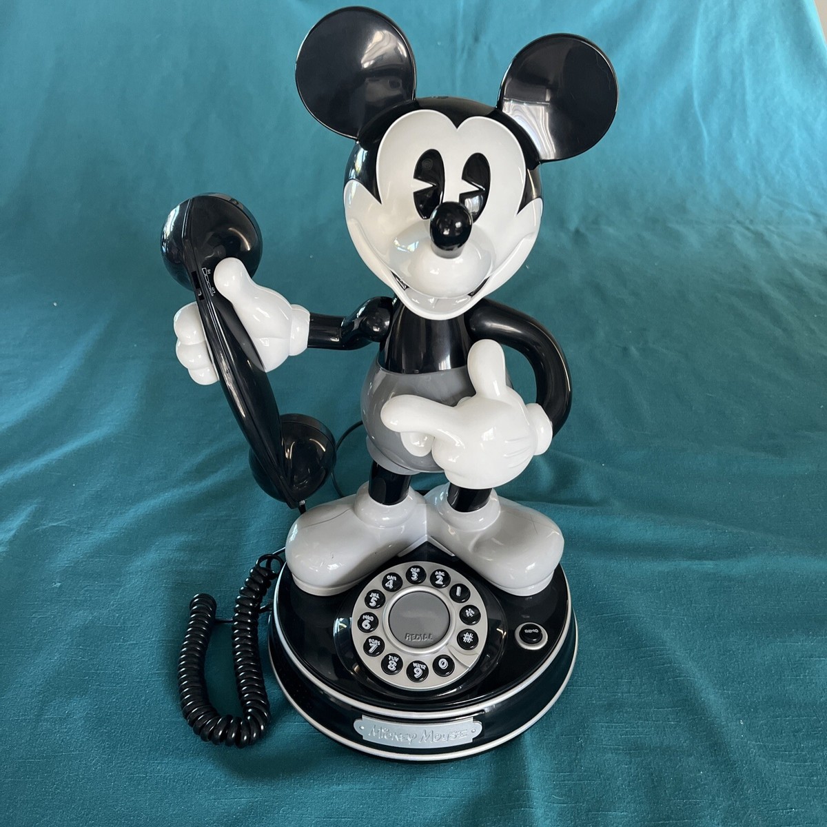 Mickey Mouse Black & White Phone! | eBay Mickey Mouse Black & White Phone! | eBay