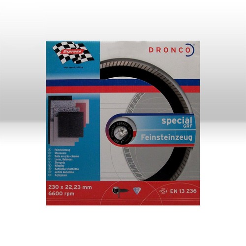 Dronco Special GRF Diamant-Trennscheibe ø230 Feinsteinzeug - Bild 2 von 2
