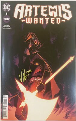 Artemis Wanted #1 Matteo Scalera Cover SIGNED BY VITA