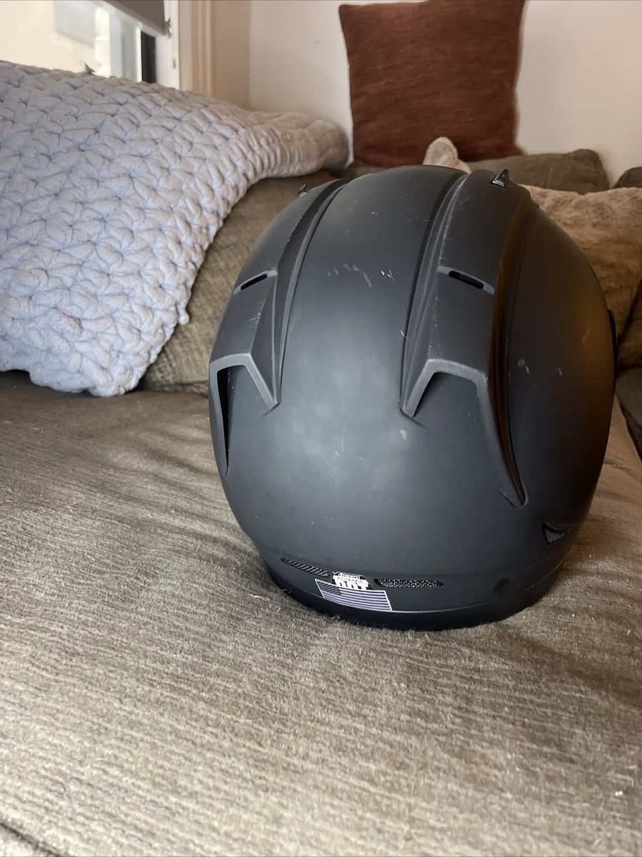 Ahhh315 専用　Icon Alliance Dark ヘルメット ICON Alliance Helmet Dark Matte Black Medium With Hydradry