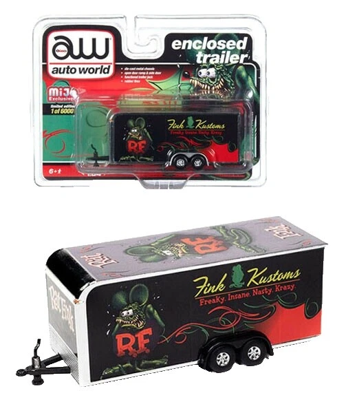 Chevrolet Preto trailers de brinquedo e de metal fundido