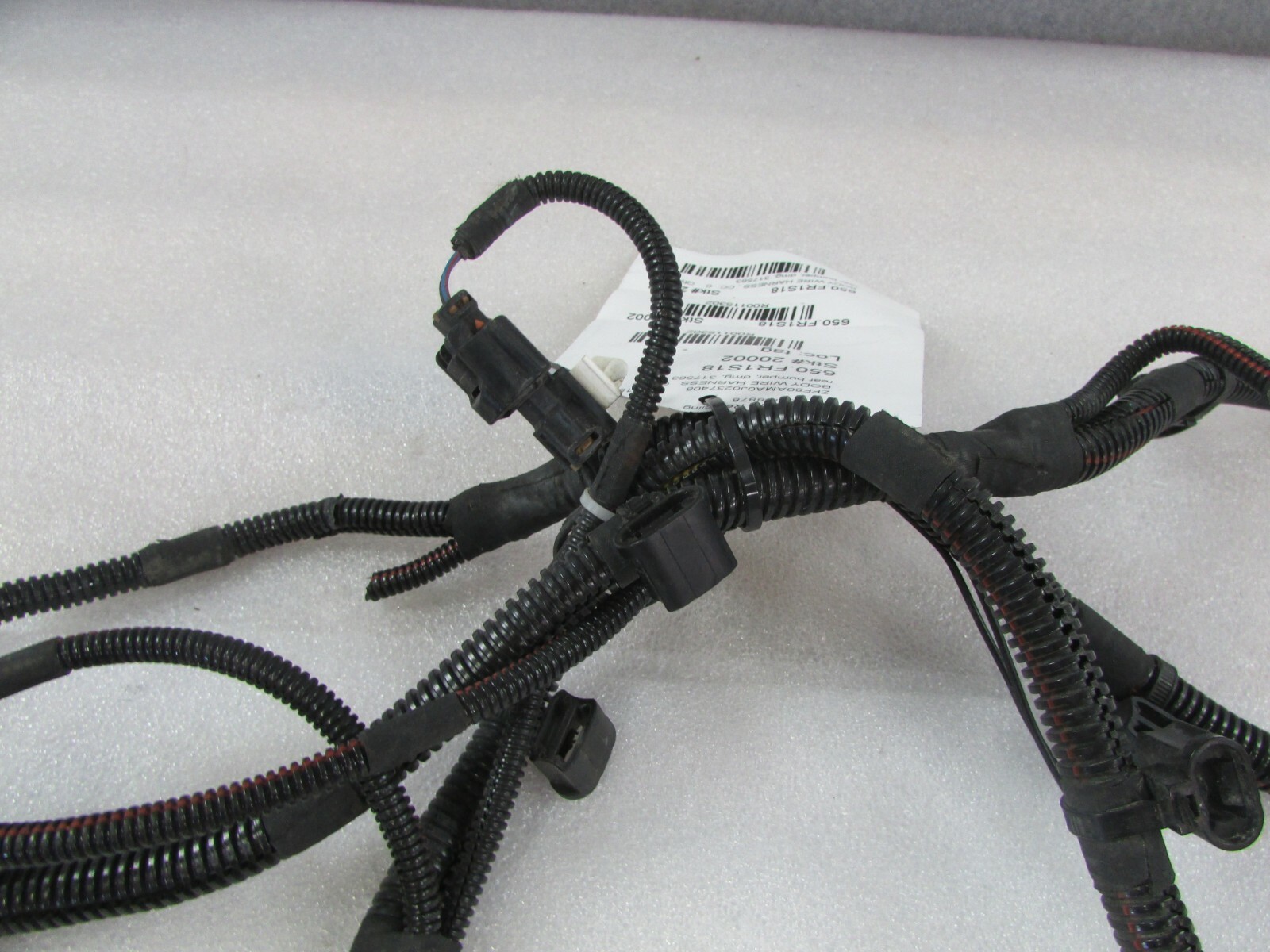 Ferrari 488, Rear Bumper Wire Harness, Used, P/N 317563