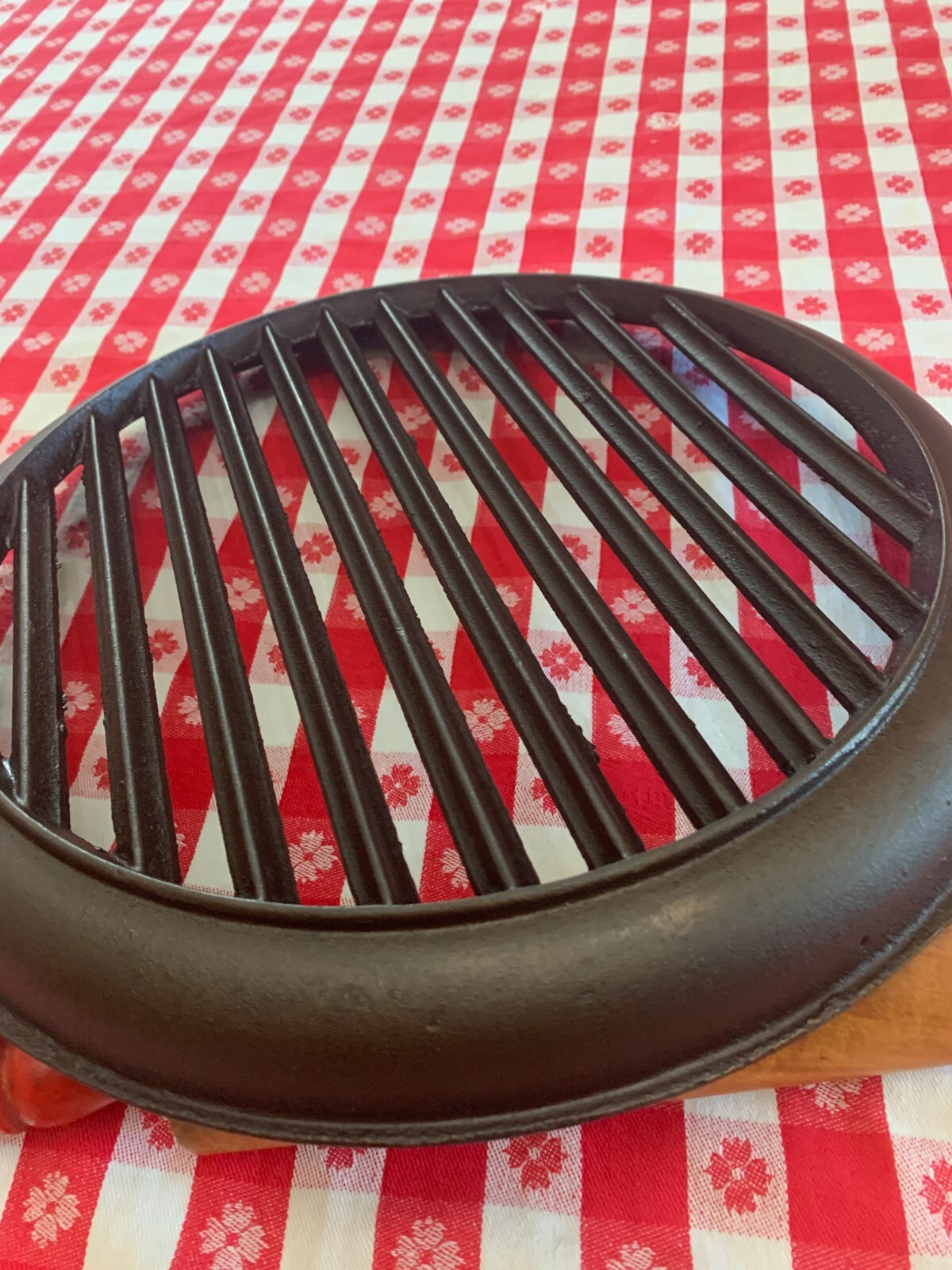 Antique Home Comfort Cast Iron Broiler Pan Skillet, Wrought Iron Stove