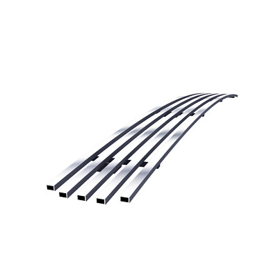 For 2005-2008 Honda Ridgeline Bumper 304 Stainless Chrome Billet Grille Insert