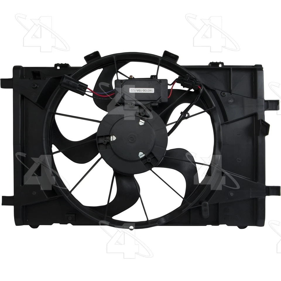 Conjunto de ventilador de refrigeración del motor 4 estaciones para Lincoln MKZ 2011-2012 2,5 L L L4 Foto 3 de 4