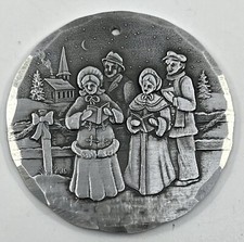 Wendell August Forge Christmas Ornament Holiday Carols 1999 Aluminum Handmade