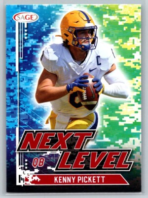 2022 SAGE High Series - Next Level Red #84 Kenny Pickett (RC)