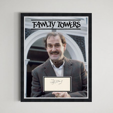 John Cleese - Fawlty Towers Comedian Authentic Autograph Framed Display