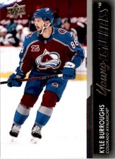 2021-22 Upper Deck Young Guns Kyle Burroughs RC Colorado Avalanche #206