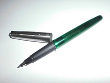 Parker FRONTIER Rollerball dunkelgrün/transparent Made in UK  (Text lesen)