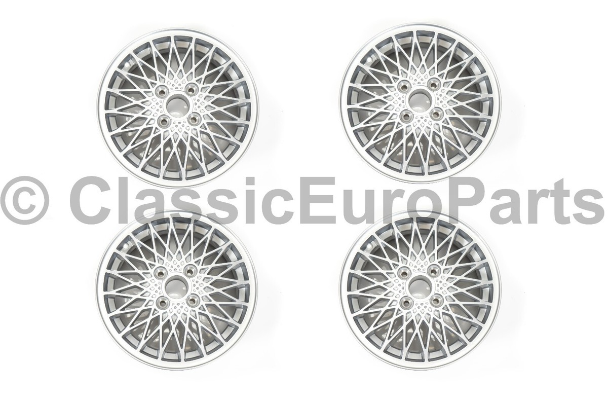 Mesh Weissach Turbo style wheel set for Porsche 924 4x108 15 6j