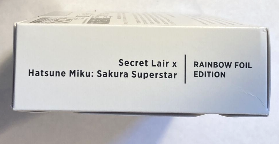 MTG Secret Lair Drop x Hatsune Miku Sakura Superstar JP RAINBOW
