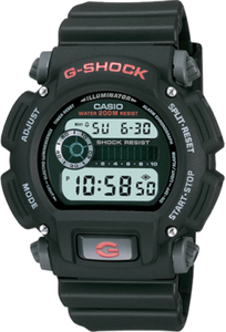 Casio G Shock Alarm Dw 9052 1vcg Men S Digital Quartz Movement Black Watch Ebay