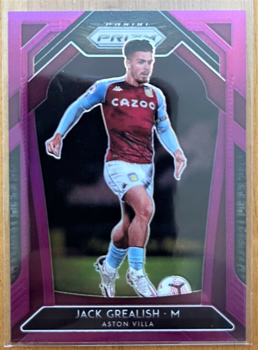 2020-21 PANINI PRIZM プレミア Jack Grealish Jack Grealish 2020-21 Panini Prizm Premier League Base ASTON