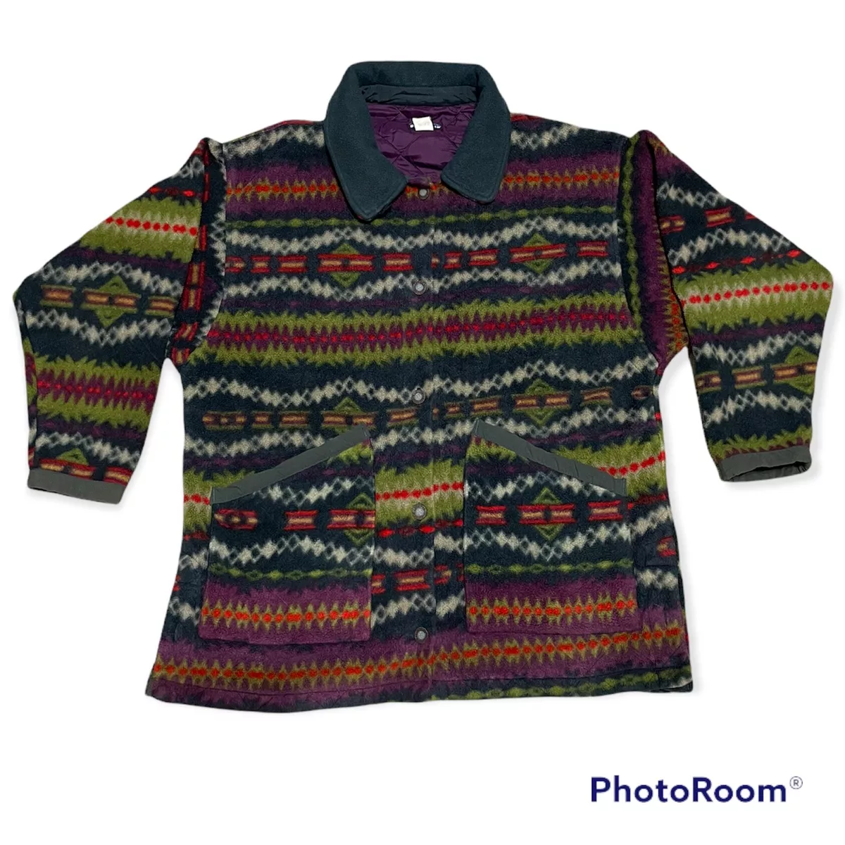 Patagonia aztec hotsell fleece womens