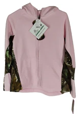 NWT Mount'n Prairie Womens SMALL Outpost Jacket Fleece Hoodie Full Zip Realtree