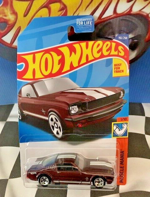 Hot Wheels 2022 Muscle Mania 1/10 192 Ford '65 Mustang 2+2 Fastback Brown 5sp