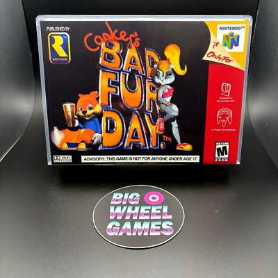 Nintendo Switch Conkers BAD FUR DAY conker's bad fur day switch retroarch - YouTube