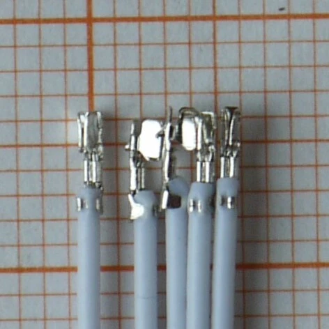 SH 1.0 mini micro jst connector kit 2 3 4 5 6 Pin 200mm 28 AWG wire PCB header - Imagen 19 de 19