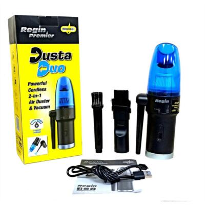 Regin Dusta Duo 2-in-1 Air Duster & Staubsauger
