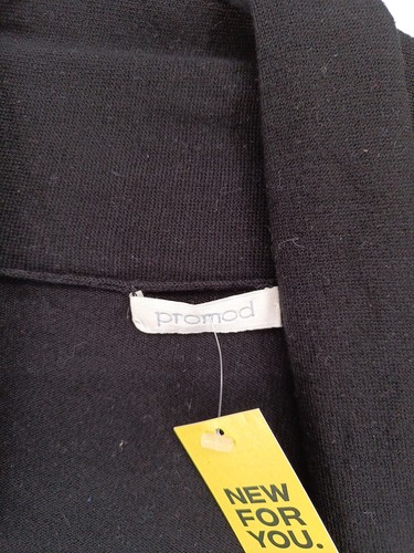 Promod Women's Cardigan S Black 100% Other V-Neck Cardigan - Picture 2 of 5
